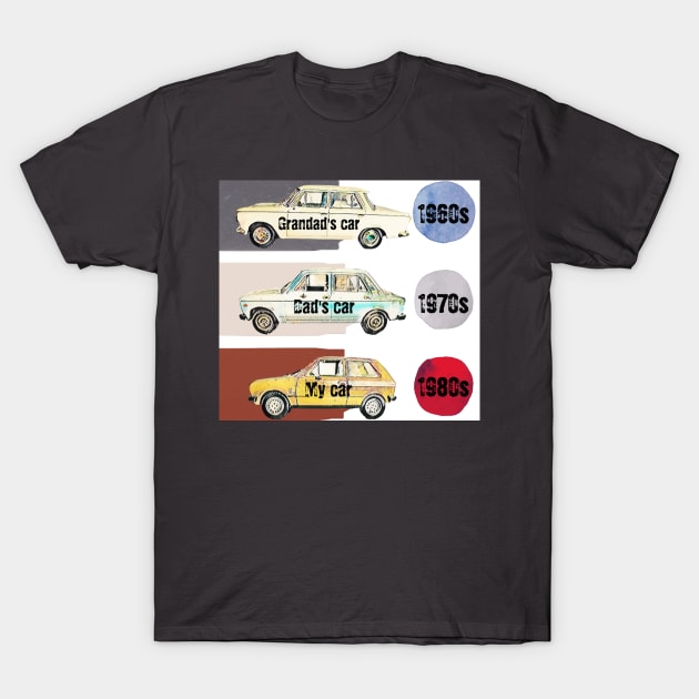 Yugoslavia Cars T-Shirt by RetroTjoshak